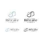 BUTTER GRAPHICS (tsukasa110)さんの美髪・頭皮メンテナンス・ケア専門美容室　Re:care (リカレ)　のシンボルマーク&ロゴへの提案
