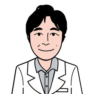 佐々木慶介 (keisuke_sasaki)さんの内科クリニックのホームページに載せる似顔絵への提案