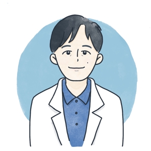 タエチャン (tatami02)さんの内科クリニックのホームページに載せる似顔絵への提案