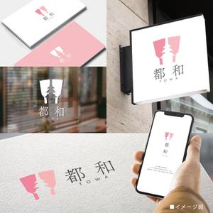 nozi (NOZI)さんのオリジナル羽子板販売店「都和」のロゴへの提案