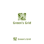 Hi-Design (hirokips)さんの苔とオーガニック野菜を栽培している「グリーンズグリッド」のロゴへの提案