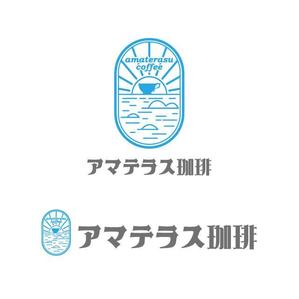 j-design (j-design)さんの海に面した歴史的建造物内のカフェ店舗のロゴへの提案