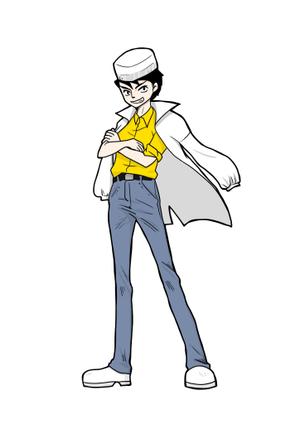 デザイン工房Angie (makisaburo)さんの給食会社の社長をイメージしたキャラクターへの提案