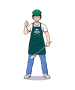okicha-nel (okicha-nel)さんの給食会社の社長をイメージしたキャラクターへの提案