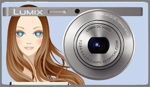 nishさんのパナソニックのデジタルカメラ「LUMIX」の外装デザインを募集への提案