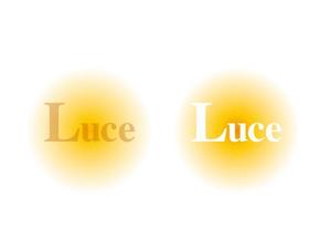 Kenji Tanaka (Outernationalist)さんのフェイシャルエステサロン「Luce」のお店のロゴへの提案