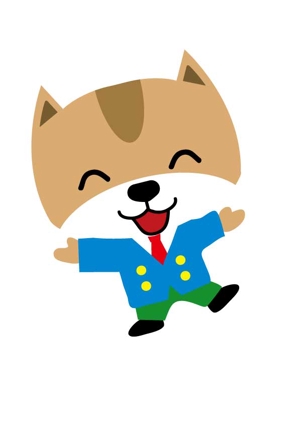 イラスト・ちでまる (tidemaru)さんの「マンション経営大学」の生徒役、犬をモチーフにしたキャラクター「ほけんくん」を募集します。への提案