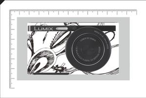 水森 (imopastao_27)さんのパナソニックのデジタルカメラ「LUMIX」の外装デザインを募集への提案
