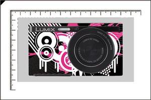 design6 (shiratori6)さんのパナソニックのデジタルカメラ「LUMIX」の外装デザインを募集への提案