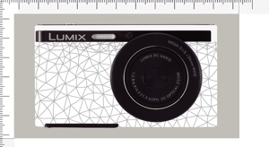 ebina8365さんのパナソニックのデジタルカメラ「LUMIX」の外装デザインを募集への提案