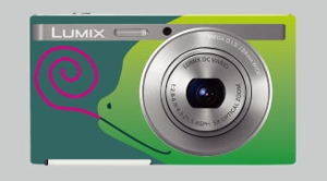 elmoelmoさんのパナソニックのデジタルカメラ「LUMIX」の外装デザインを募集への提案