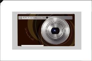 デザイン制作 (popo-toto)さんのパナソニックのデジタルカメラ「LUMIX」の外装デザインを募集への提案