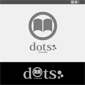 akira_23さんの「インテリジェンスの新サービス 『DOTS/Dots/dots』」のロゴ作成への提案
