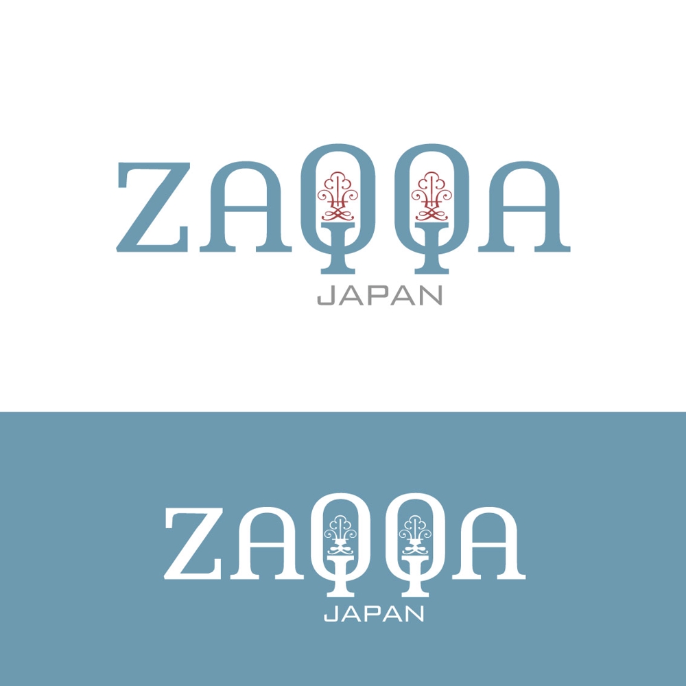 「ZAQQA JAPAN」のロゴ作成