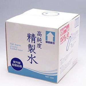 mds303 ()さんの精製水のダンボールパッケージ用デザインへの提案