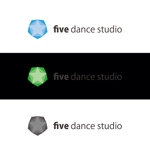 LITZ (Litz)さんの「five dance studio」のロゴ作成への提案