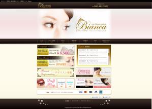 MIMUBOX (mimumu0000)さんのまつ毛エクステサロンのWEBサイトデザインの依頼への提案