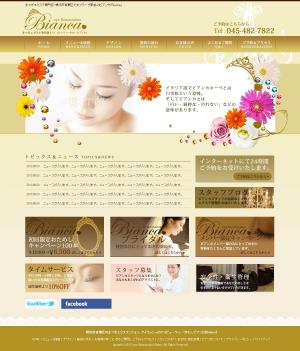 raf (rafpoppin)さんのまつ毛エクステサロンのWEBサイトデザインの依頼への提案