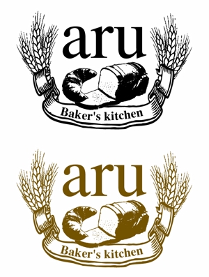 amaneku (amaneku)さんの天然酵母のパン屋のロゴ制作への提案