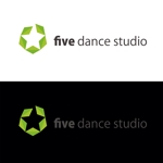 LITZ (Litz)さんの「five dance studio」のロゴ作成への提案