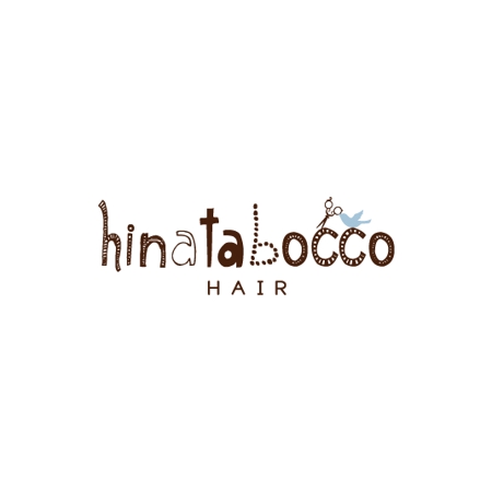 happy-creamさんの「HAIR  hinatabocco  」のロゴ作成への提案