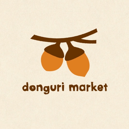 hi-designさんの「donguri market」のロゴ作成への提案