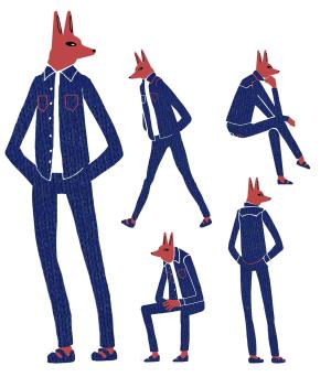 須田　ヒロ ()さんのDenime デニムブランドのキャラクター制作への提案