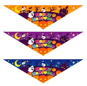 nonoko (nonoko-bunchou)さんの☆複数採用☆　ハロウィンイラスト　バンダナデザインへの提案