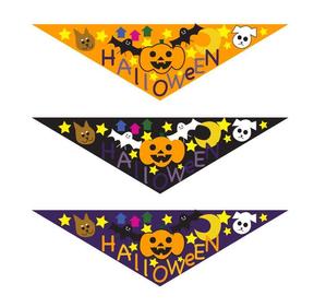 ササキシホ (4ho_)さんの☆複数採用☆　ハロウィンイラスト　バンダナデザインへの提案