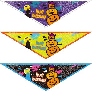 k_onishi (k_onishi)さんの☆複数採用☆　ハロウィンイラスト　バンダナデザインへの提案