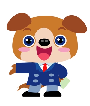mimika (mimika)さんの「マンション経営大学」の生徒役、犬をモチーフにしたキャラクター「ほけんくん」を募集します。への提案