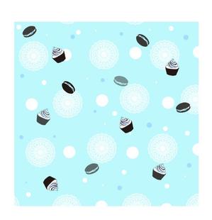 飛ぶ花 (tobuhana)さんのＮＹスイーツのお店のプリント柄募集への提案