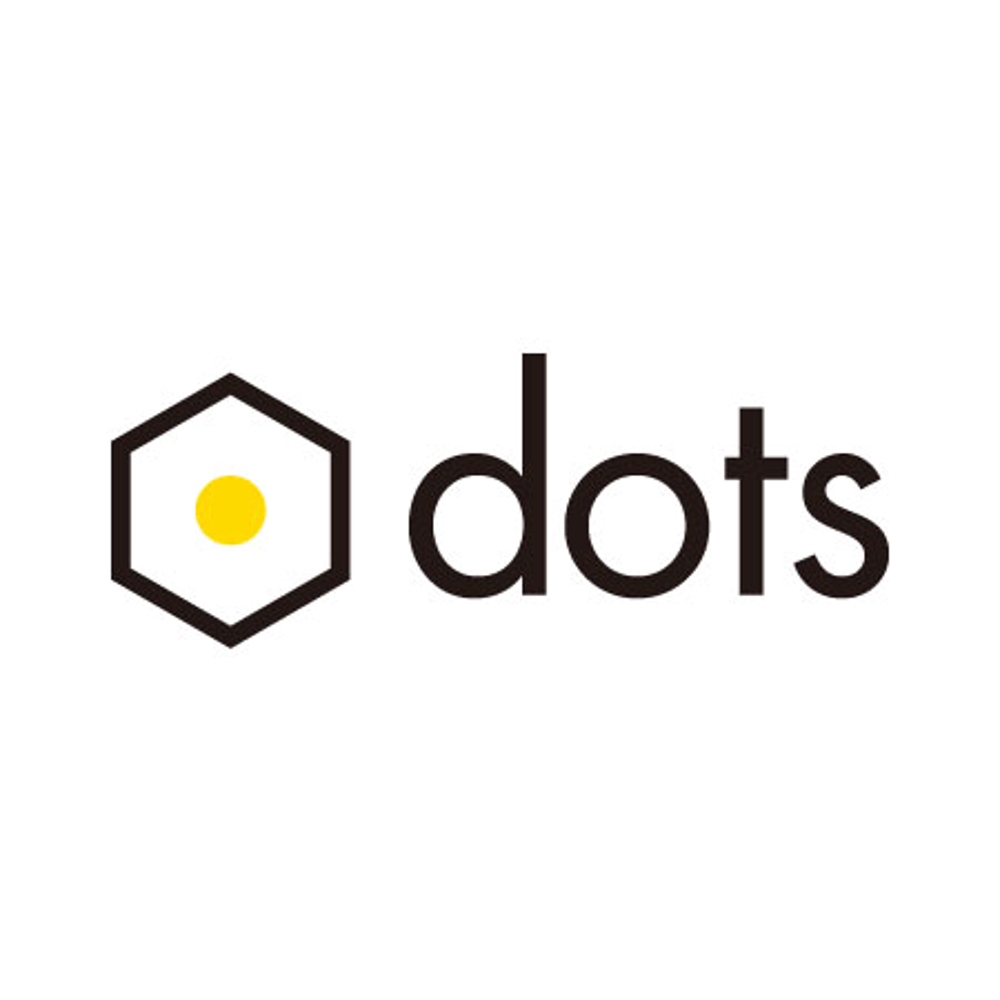 「インテリジェンスの新サービス 『DOTS/Dots/dots』」のロゴ作成