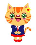 mimika (mimika)さんの「マンション経営大学」の生徒役、猫をモチーフにしたキャラクター「まねみちゃん」を募集します。への提案