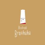 さんの「Bistrot  Brouhaha」のロゴ作成への提案