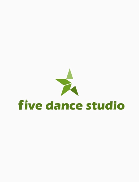 basek (Basek)さんの「five dance studio」のロゴ作成への提案