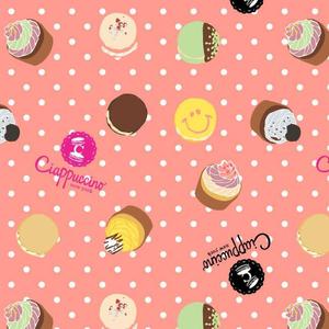 Gerbera (Gerberatte)さんのＮＹスイーツのお店のプリント柄募集への提案