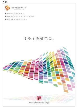 daigaさんのコンサルティング会社のポスターデザインへの提案
