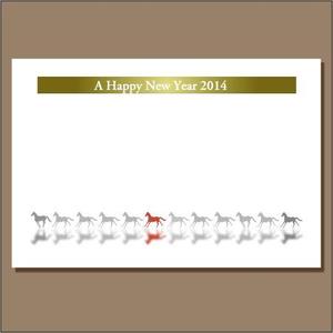 rleafさんの2014年度オリジナル年賀状デザイン　総額16万円への提案
