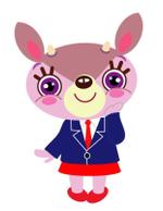 mimika (mimika)さんの「マンション経営大学」の生徒役、鹿をモチーフにした「みじか先生」の姪「とうしかちゃん」を募集します。への提案