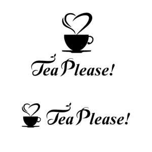 angie design (angie)さんの「Tea Please!」のロゴ作成への提案