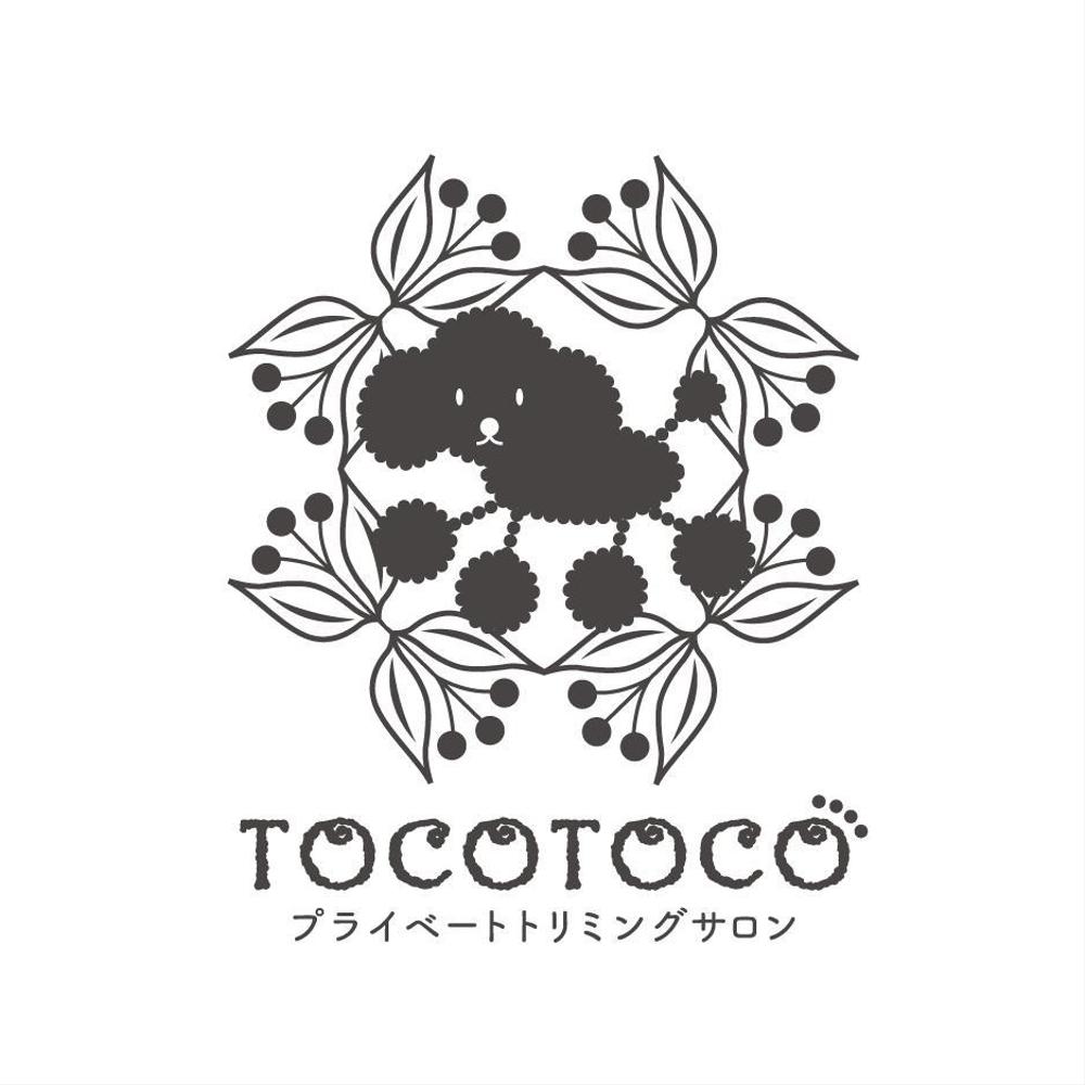 「TOCOTOCO」のロゴ作成