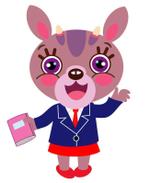 mimika (mimika)さんの「マンション経営大学」の生徒役、鹿をモチーフにした「みじか先生」の姪「とうしかちゃん」を募集します。への提案