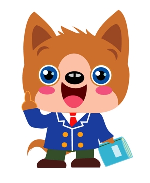 mimika (mimika)さんの「マンション経営大学」の生徒役、犬をモチーフにしたキャラクター「ほけんくん」を募集します。への提案