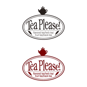 mixjamさんの「Tea Please!」のロゴ作成への提案