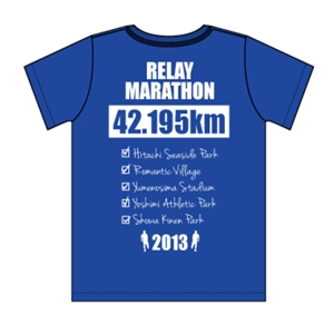 mmm614さんのマラソン大会参加賞Tシャツデザインの依頼ですへの提案