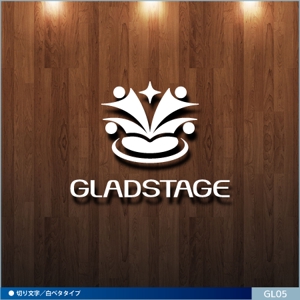 neomasu (neomasu)さんの「GLADSTAGE」のロゴ作成への提案