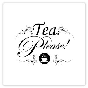 d:tOsh (Hapio)さんの「Tea Please!」のロゴ作成への提案