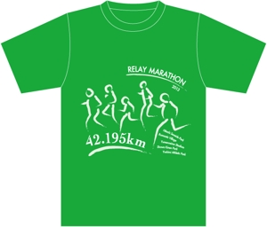 mamehotさんのマラソン大会参加賞Tシャツデザインの依頼ですへの提案