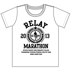 mmm614さんのマラソン大会参加賞Tシャツデザインの依頼ですへの提案